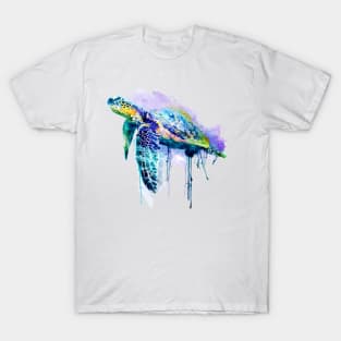 Watercolor Sea Turtle T-Shirt